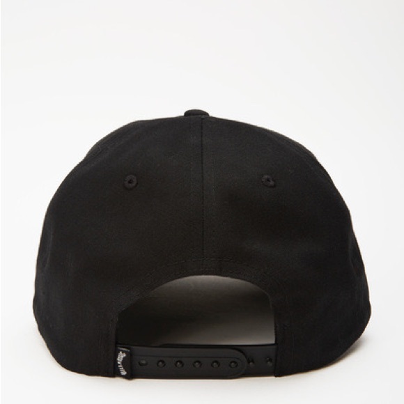 NWT Billabong Men’s Black Daily Snapback Hat Retro Logo - Picture 2 of 7